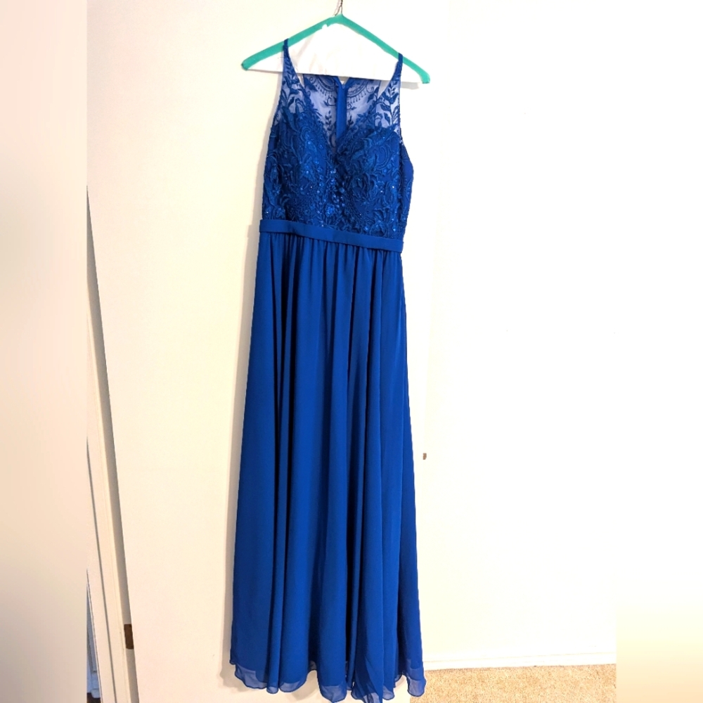 Royal Blue Prom Gown